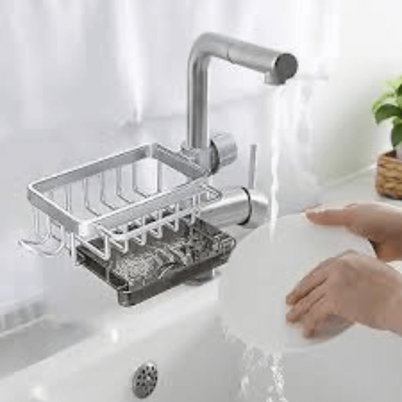 HomeSavvy™ Aluminum Sink Organizer