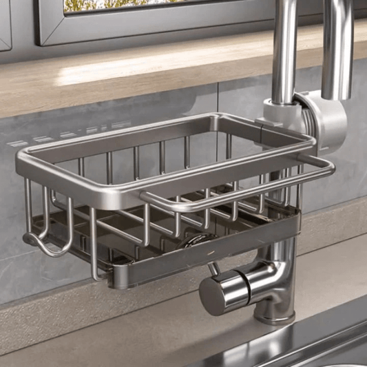 HomeSavvy™ Aluminum Sink Organizer