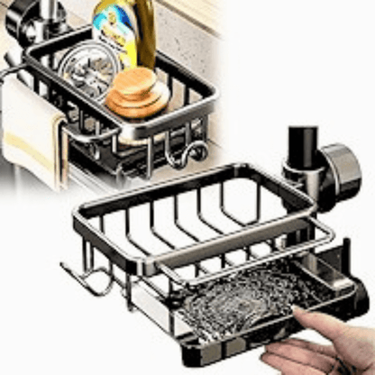 HomeSavvy™ Aluminum Sink Organizer