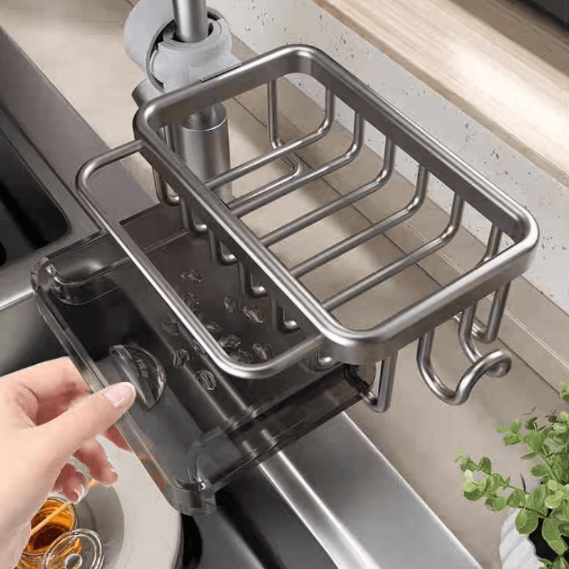 HomeSavvy™ Aluminum Sink Organizer