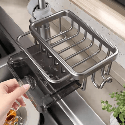HomeSavvy™ Aluminum Sink Organizer